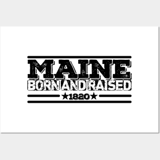 maine Posters and Art